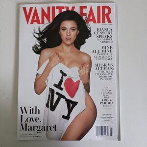 Vanity Fair magazine March 2026 featuring Margaret Qualley